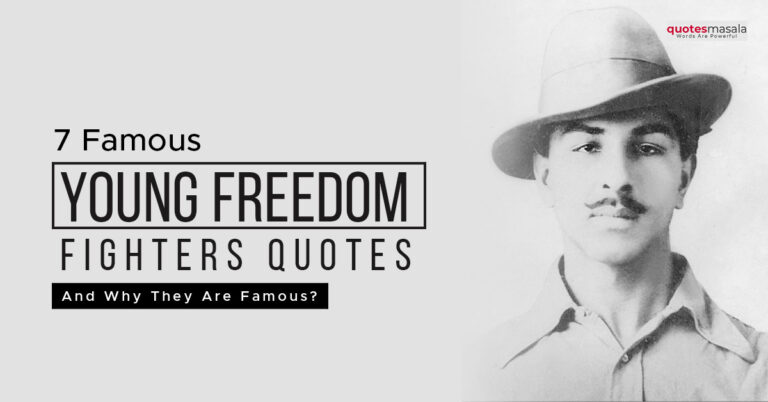 7 Famous Young Freedom Fighters Of India And Why They Famous?