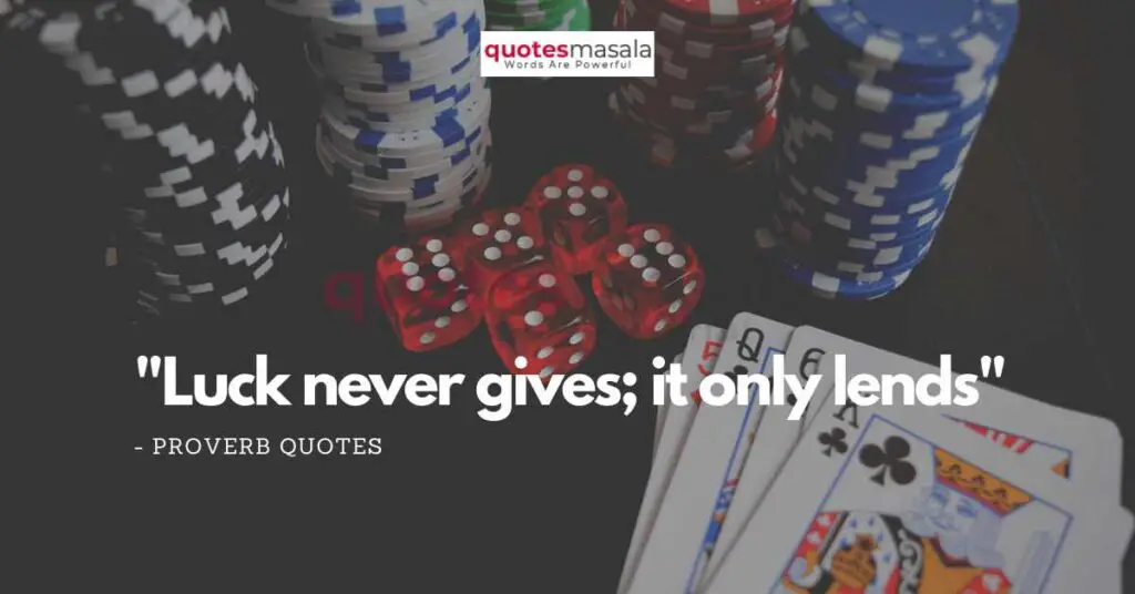 Quotes About Luck And Destiny