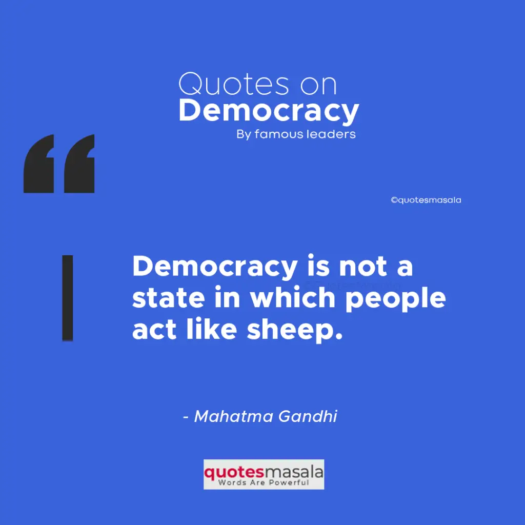 Quotes on Democracy images