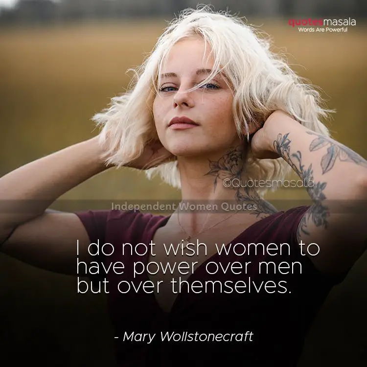 Independent women quotes with images