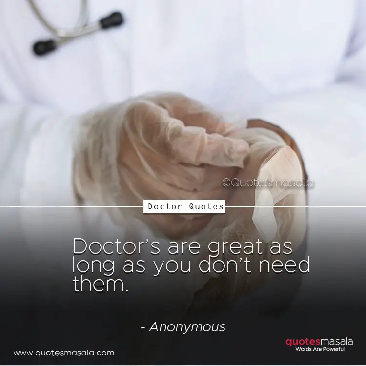 Quotes for doctors with images