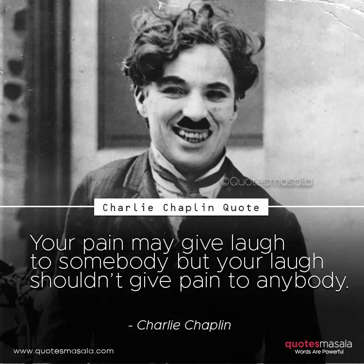 Charlie Chaplin quotes with image