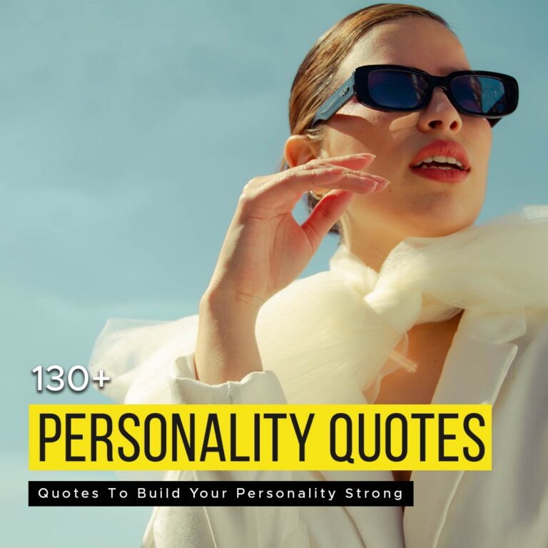 Quotes about personality