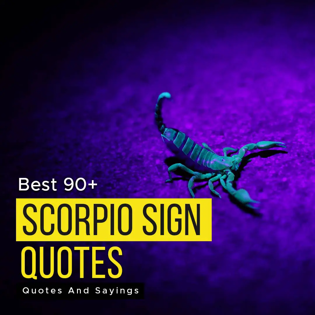 Quotes about Scorpio