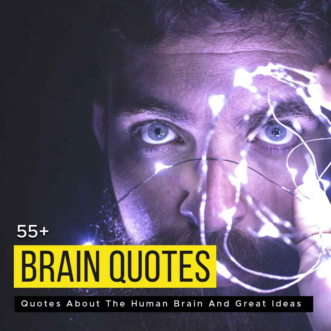 55 Quotes About The Human Brain And Great Ideas Quotesmasala