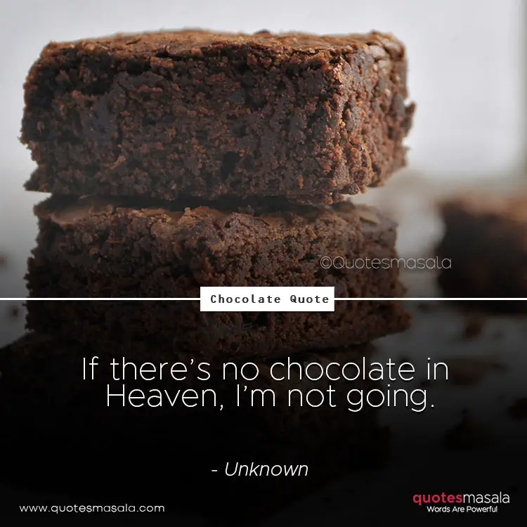 Chocolates quotes by Quotesmasala