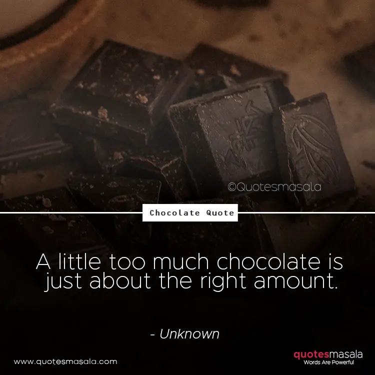 Chocolates quotes by Quotesmasala