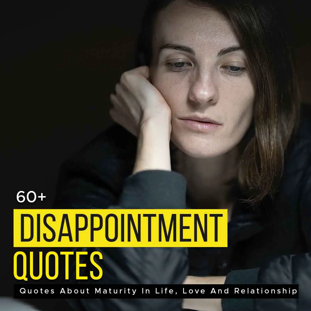 disappointment in life quotes