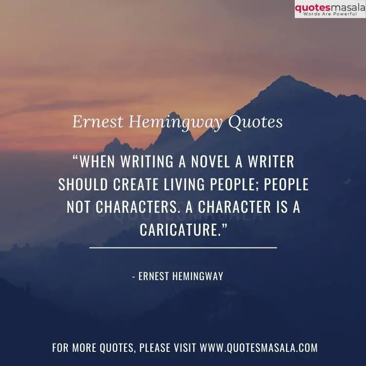 Ernest Hemingway Quotes Images