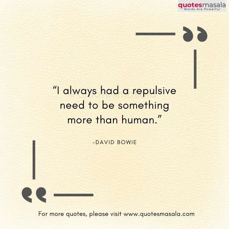 David Bowie Quotes Images