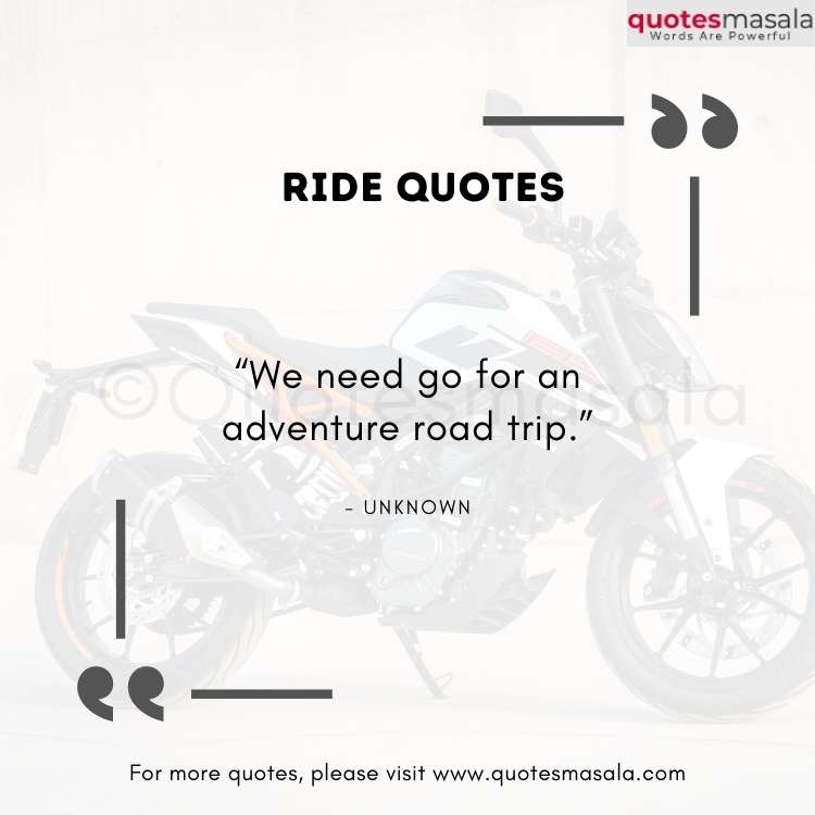 Ride Quotes Images