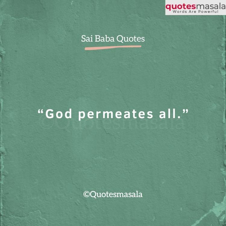 Sai Baba Images With Quotes
