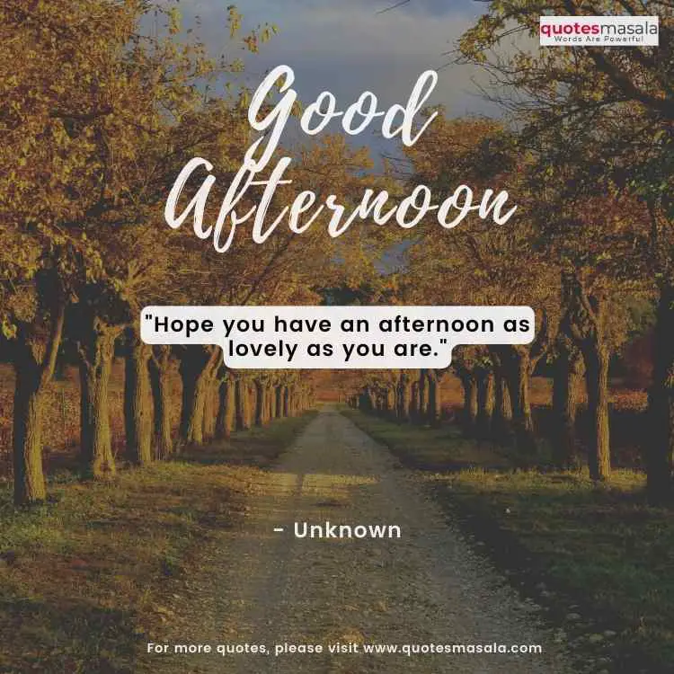 Good Afternoon Quotes Image 
