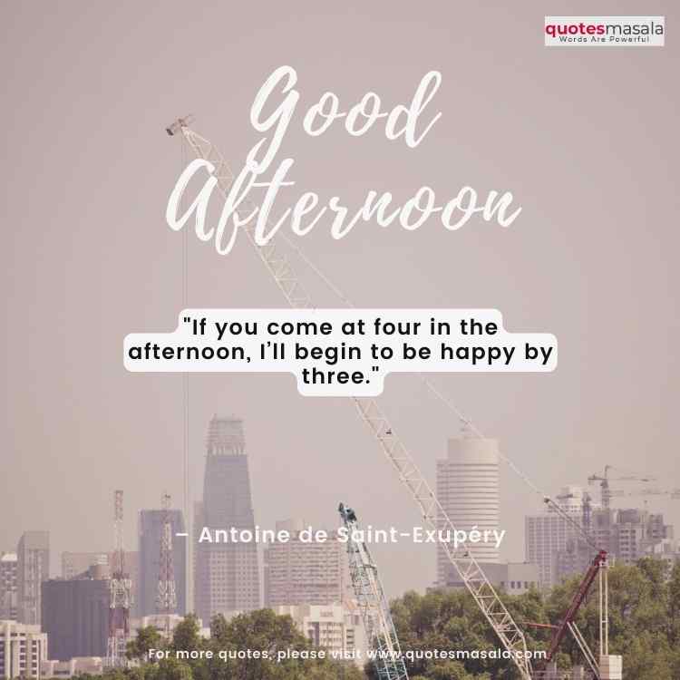 Good Afternoon Quotes Image