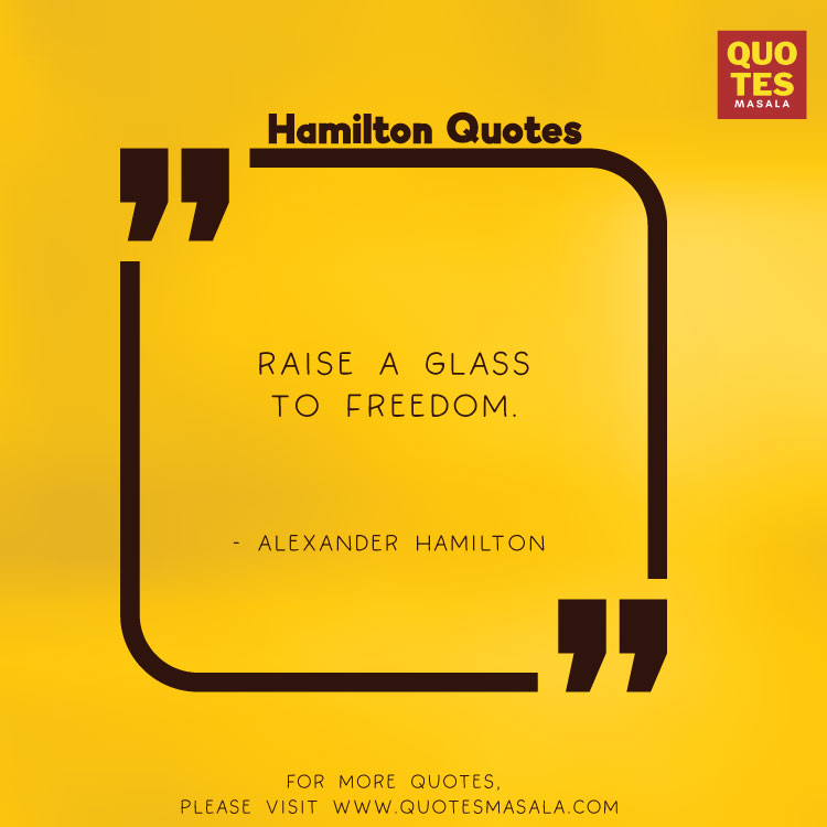 Alexander Hamilton Quotes Images