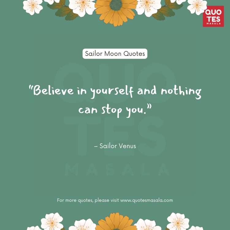 Sailor Moon Inspirational Quotes