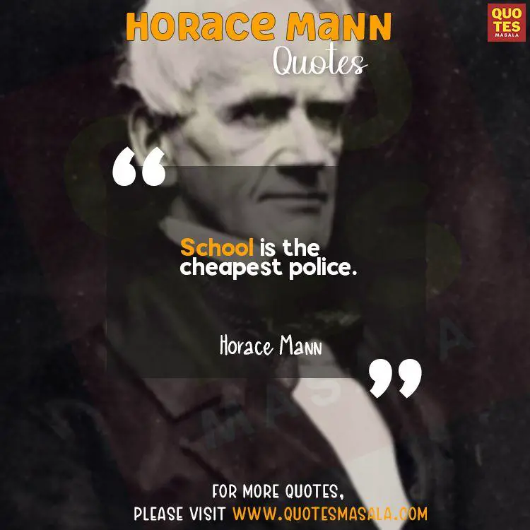 Horace Mann Quotes Images