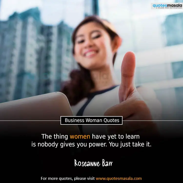 Business Woman Quotes Images
