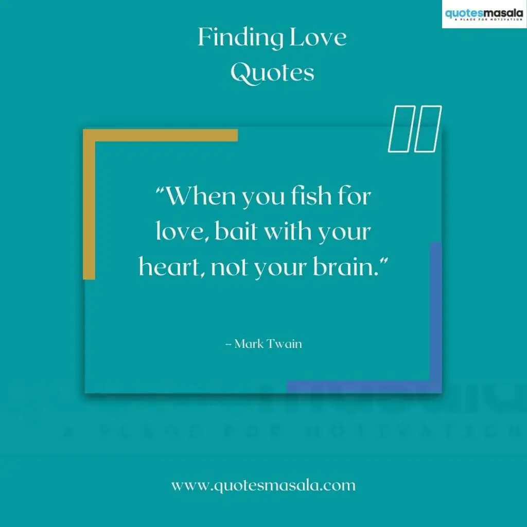 Finding Love Quotes Image