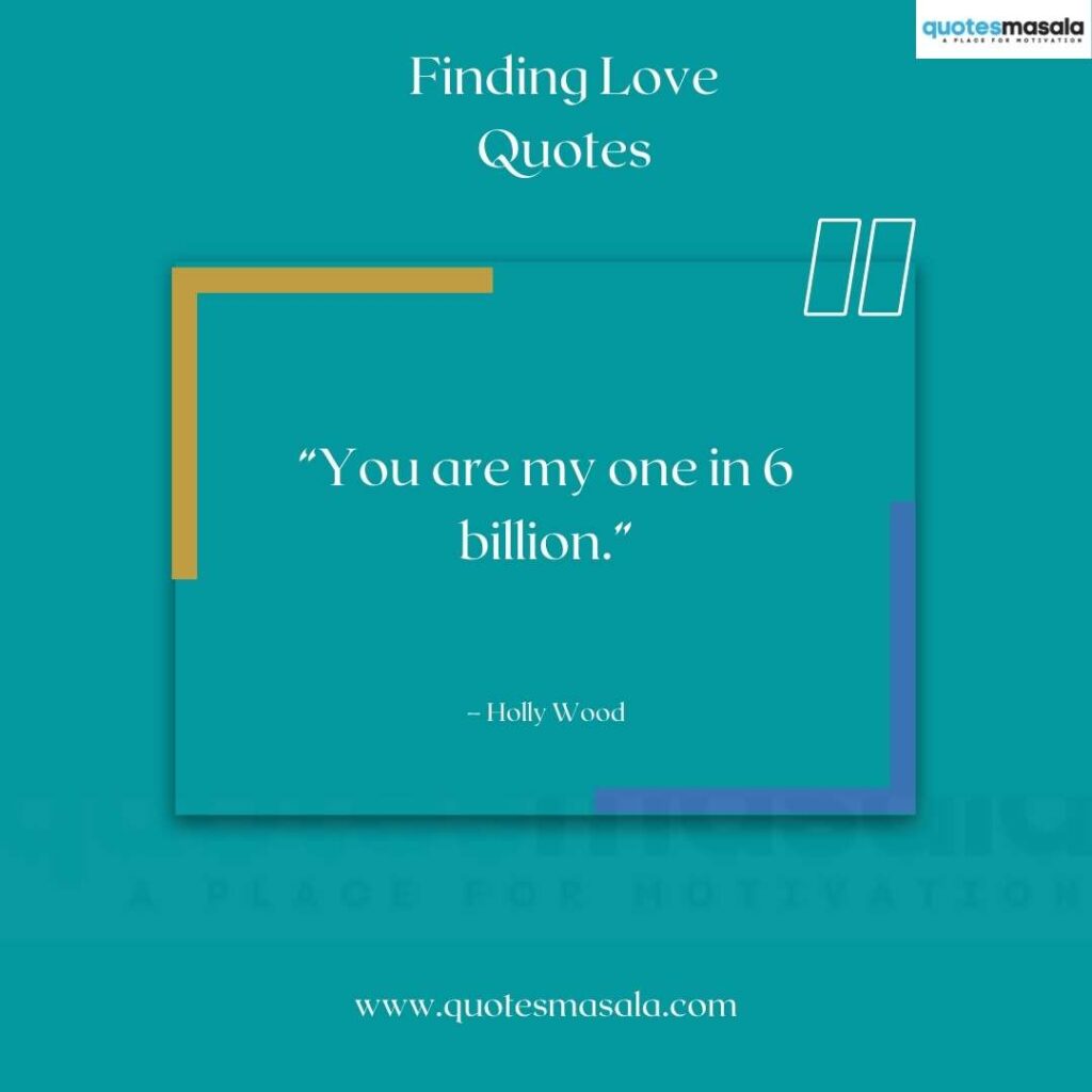 Finding Love Quotes Image