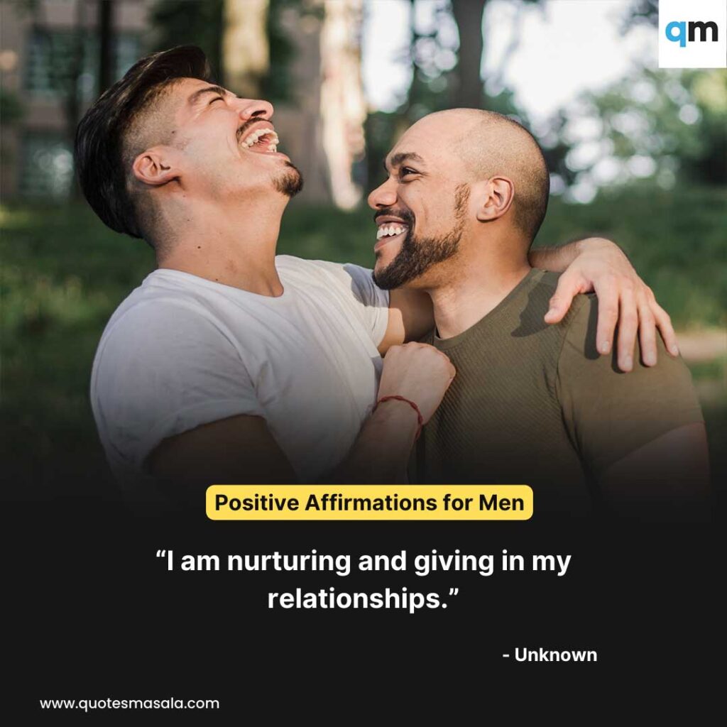 Positive Affirmations For Men images