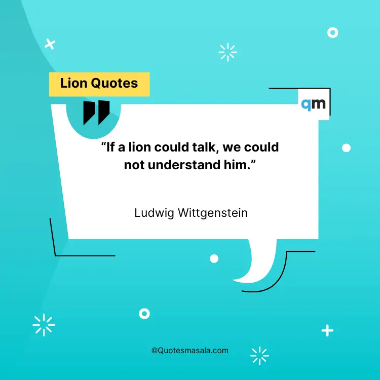 Lion Quotes Images