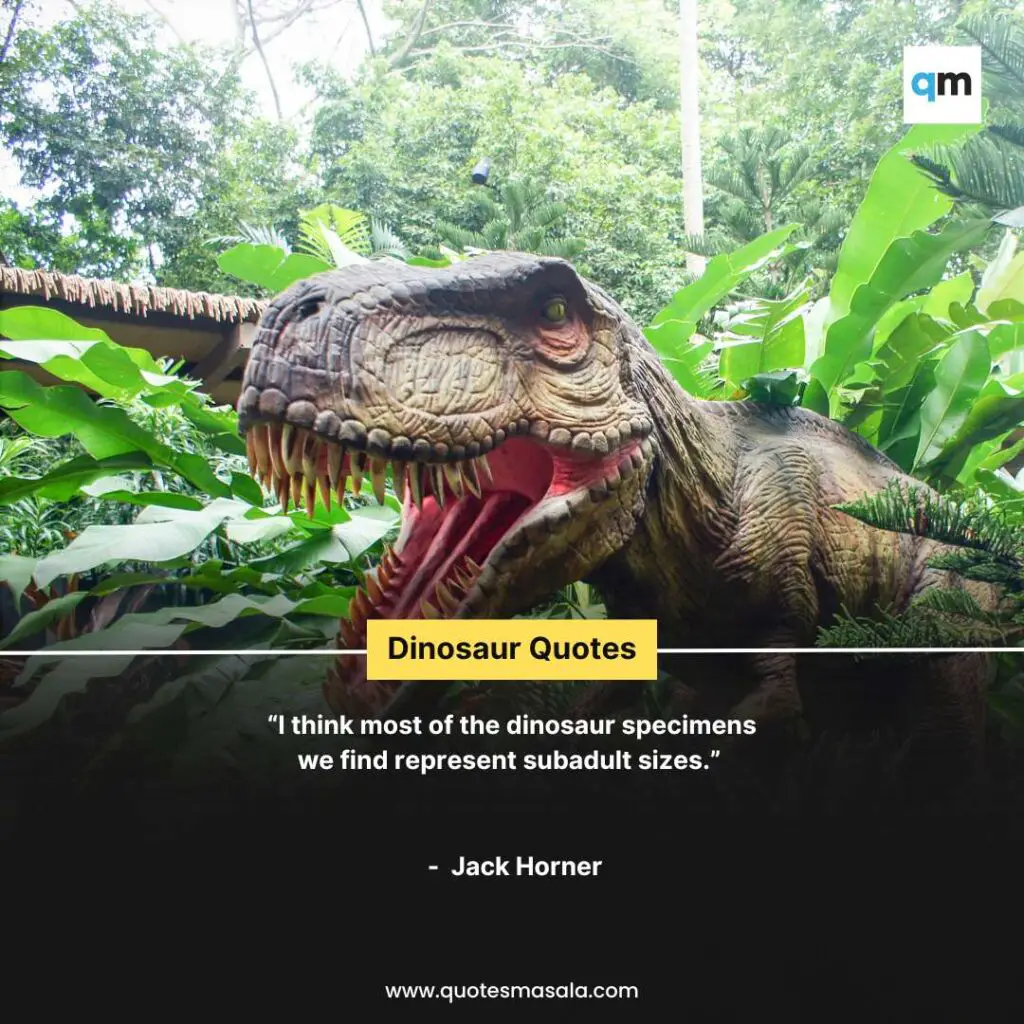 Dinosaur Quotes Images
