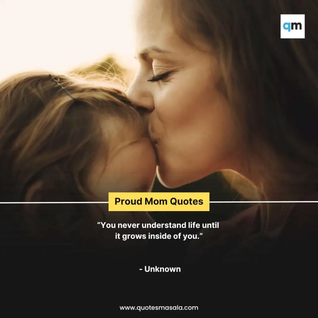 Proud Mom Quotes Images