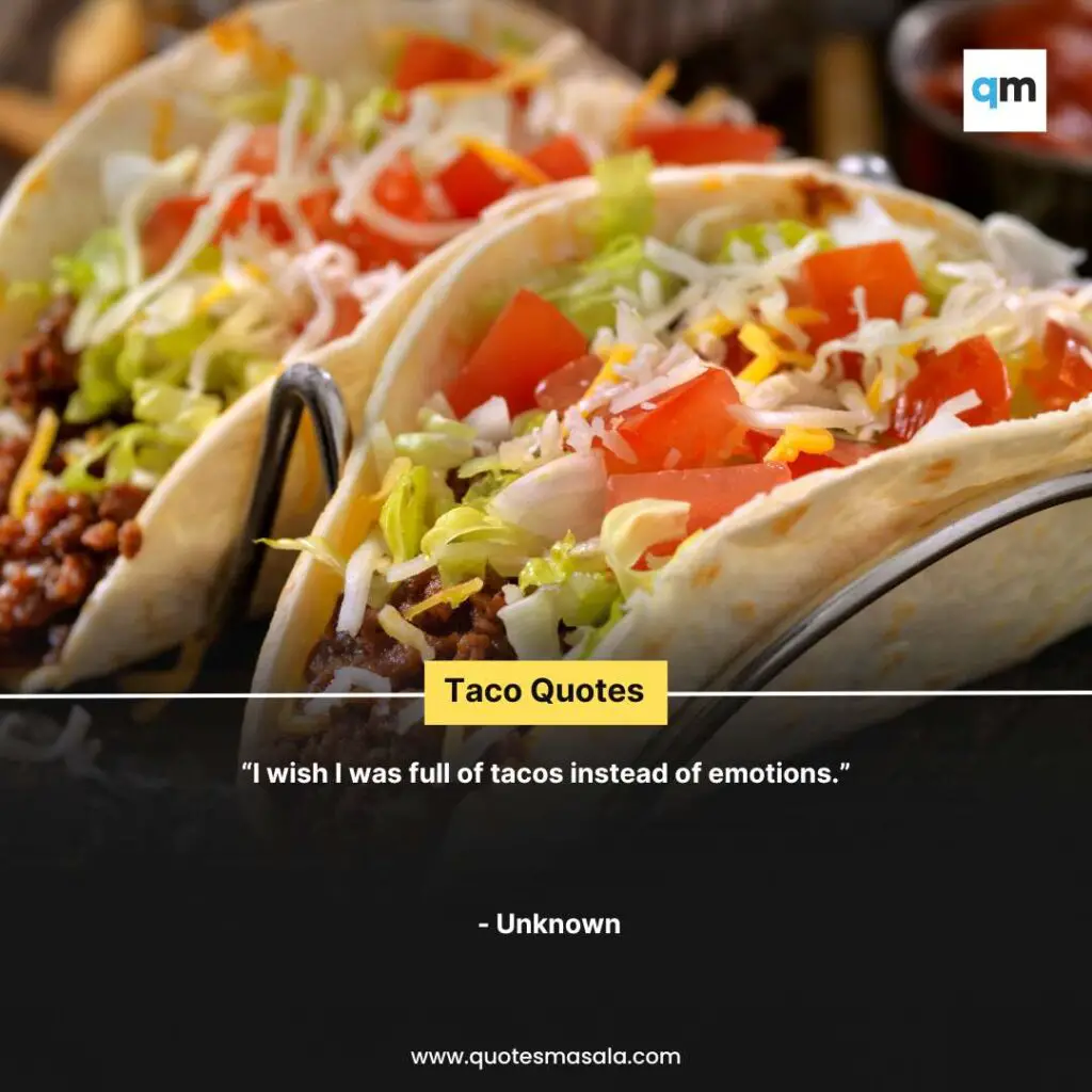 Taco Quotes Images