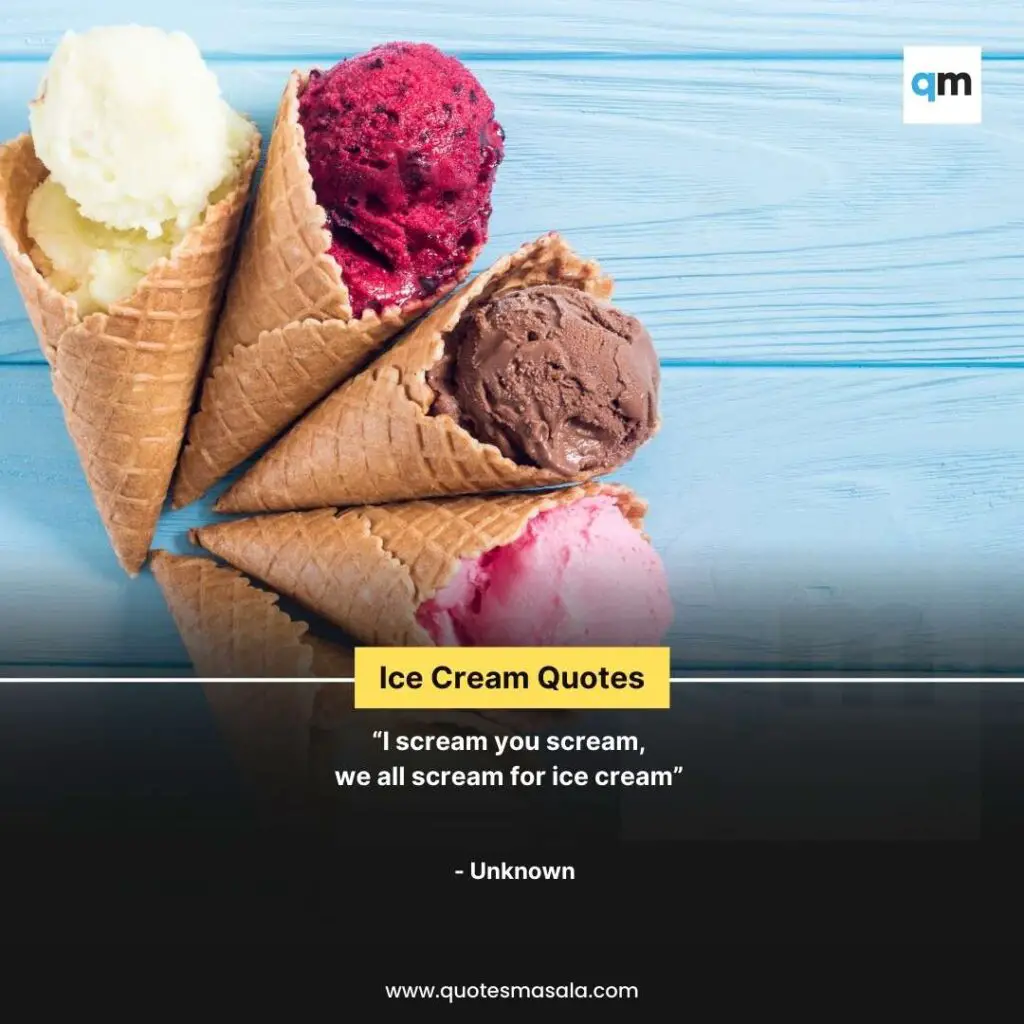 Ice Cream Quotes Images