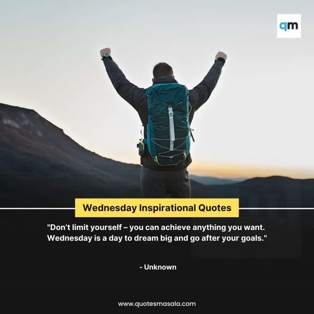 Wednesday Inspirational Quotes