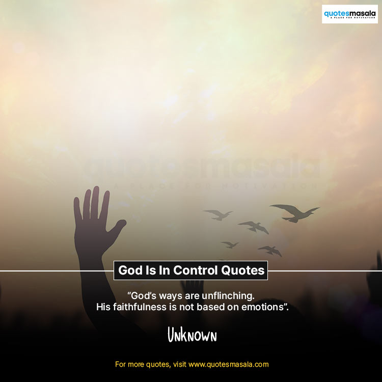 God Is In Control Quotes images