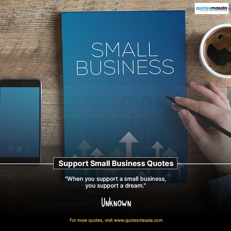 Support Small Business Quotes Images