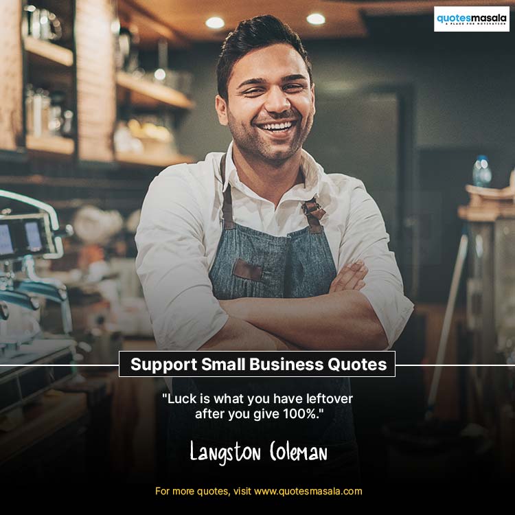 Support Small Business Quotes Images