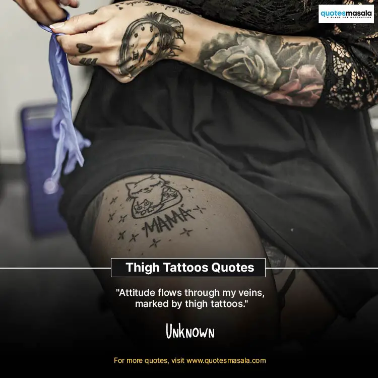 Thigh Tattoo Images